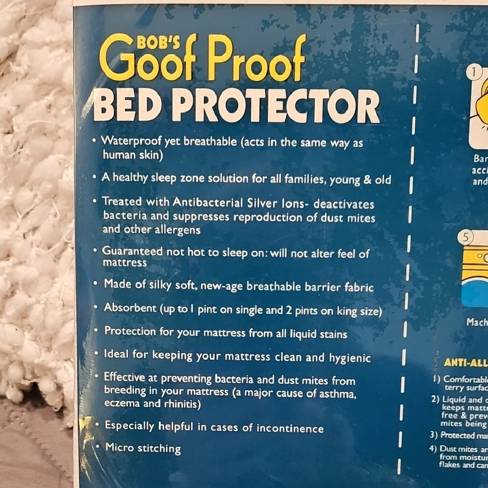 Bob's Goof Proof Bed Protector Twin XL